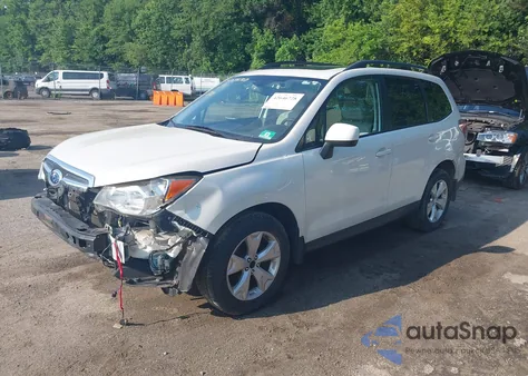 2015 Subaru Forester 2.5I Premium z USA, uszkodzony, nr VIN JF2SJAFC0FH481988